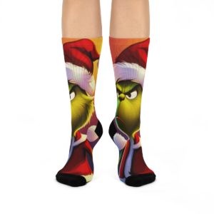 Grinch Socks