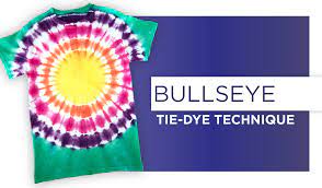 Bullseye tie-dye technique | Tie Dye Your Summer