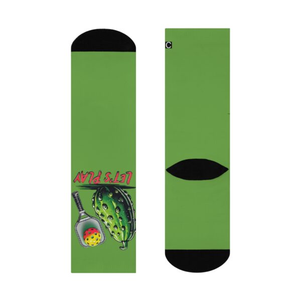 Let's Play Pickleball Socks - Image 4