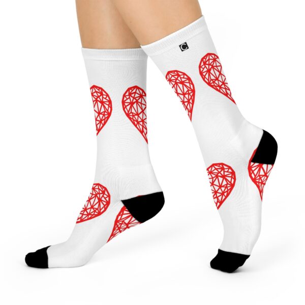 Heart Fractal Socks - Image 2