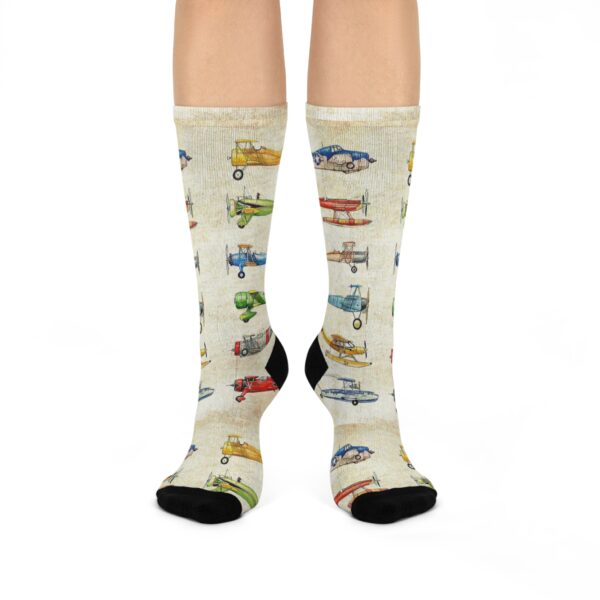 Vintage Airplanes Socks