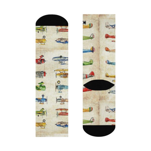 Vintage Airplanes Socks - Image 4