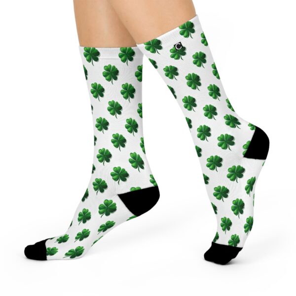 Shamrock Pattern Socks - Image 2