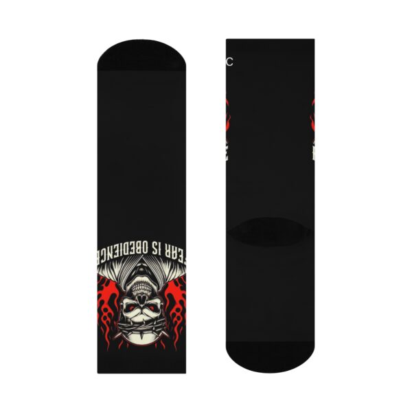 Fear Is Obedience Socks - Image 4