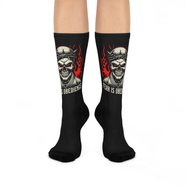 Fear Is Obedience Socks