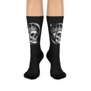 King Skull Socks