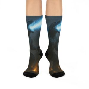 Kaiju Fire Socks