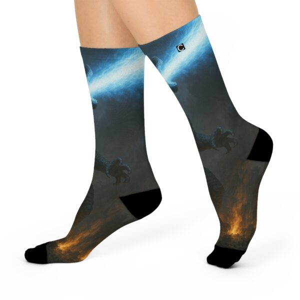 Kaiju Fire Socks - Image 2