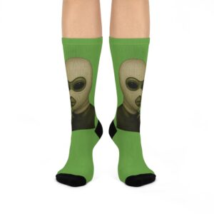 Smoking Alien Robber Socks