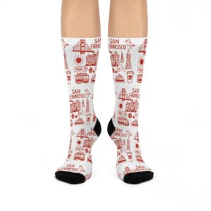 San Francisco Pattern Socks