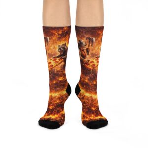 Battle for Pizza Socks