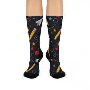 Classroom Flight Plan Socks