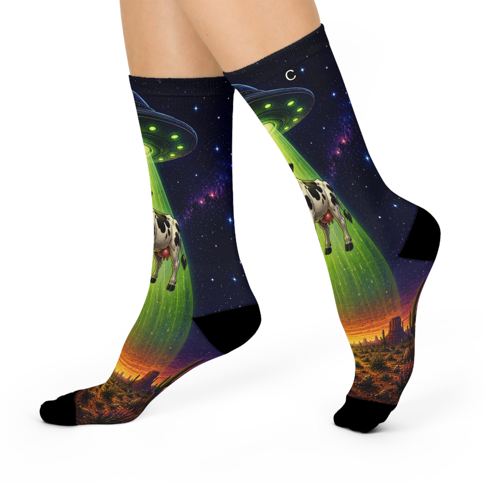 Abducted Dairy Socks - Image 2