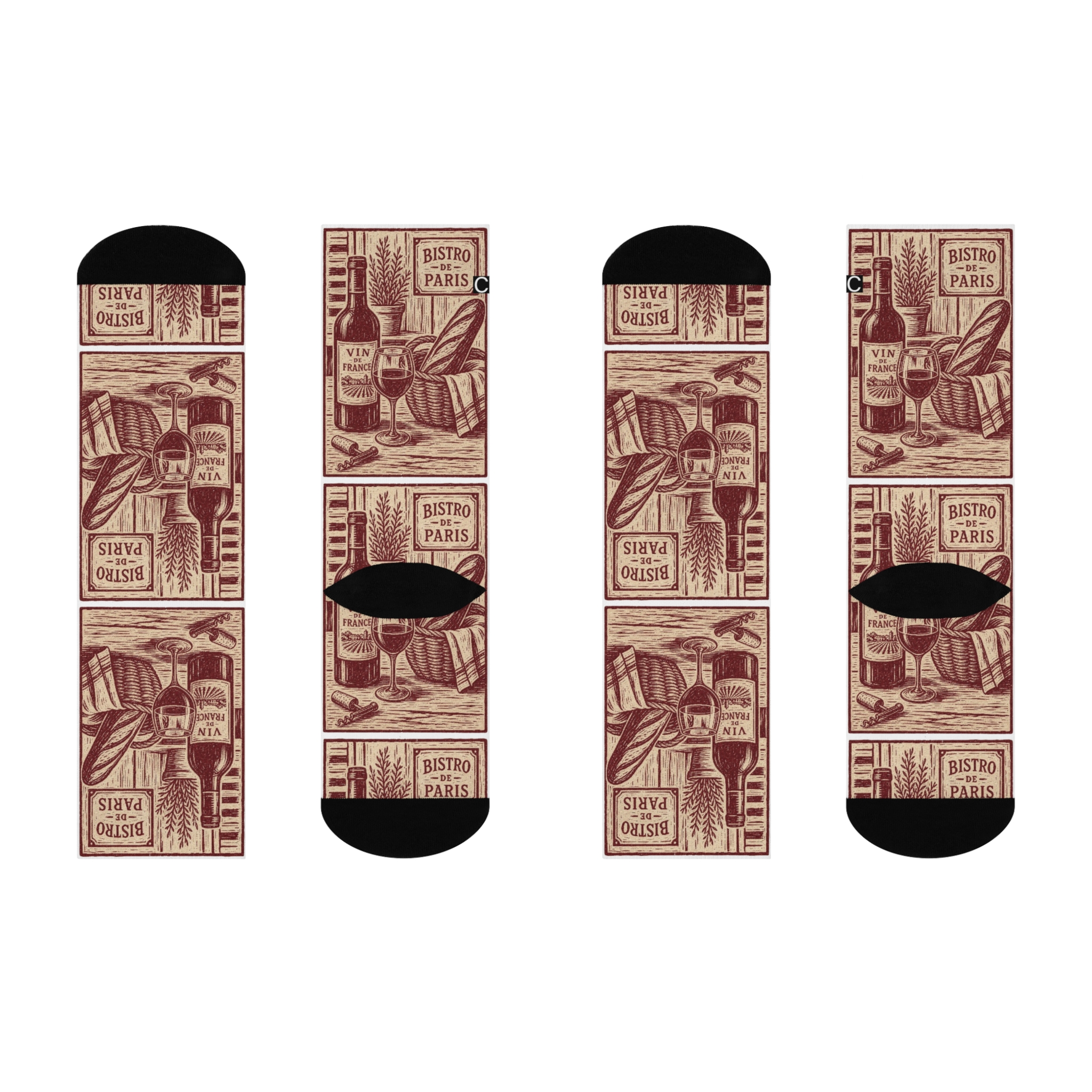 Bistro De Paris Socks - Image 3