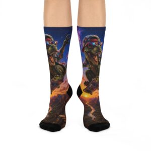 Jurassic Kickflip Socks