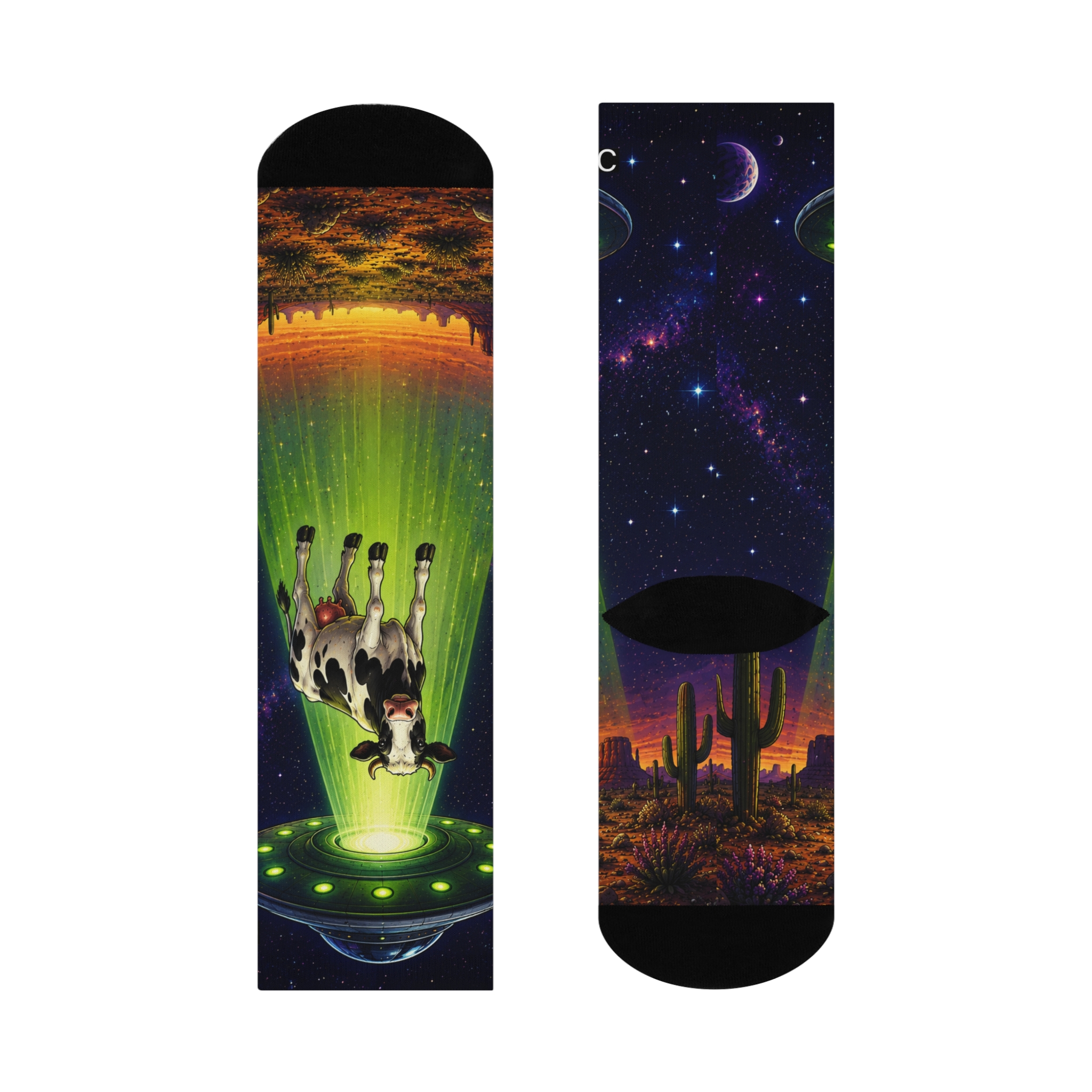 Abducted Dairy Socks - Image 3