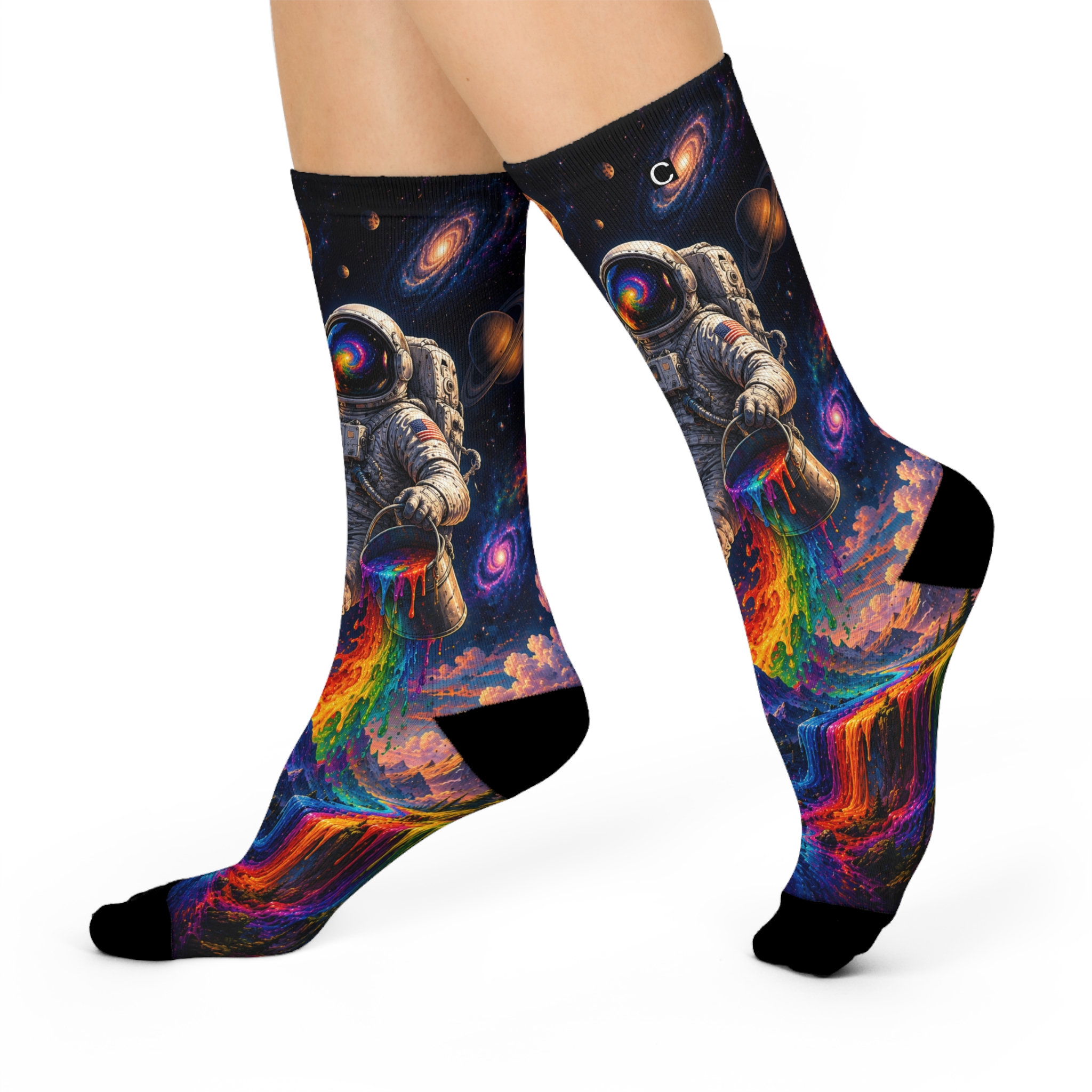Cosmic Paint Spill Socks - Image 2