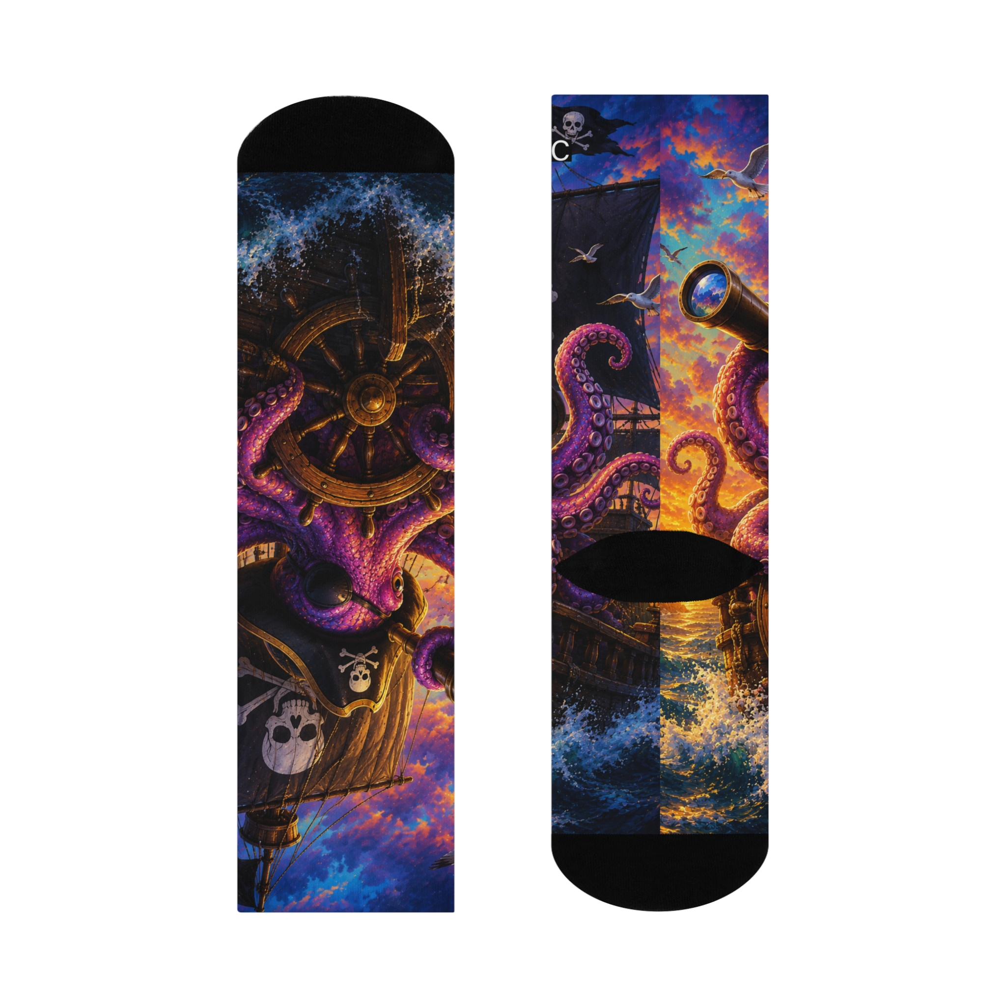 Eight-Legged Buccaneer Socks - Image 4